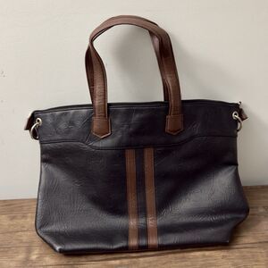 VISM Shooters Gear Women’s Concealed Carry Satchel Black Leather NEW WITH TAGS